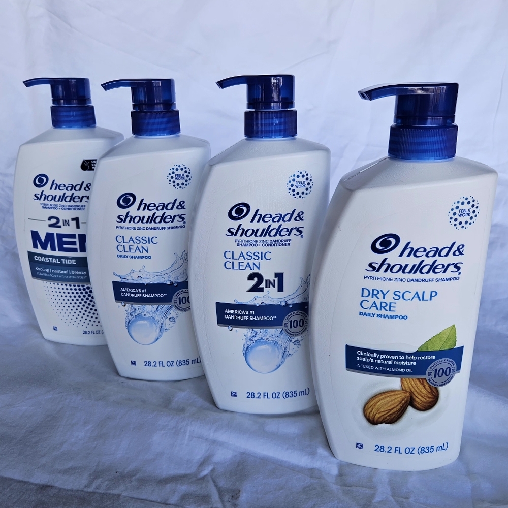 Head & Shoulders LOT of 4.